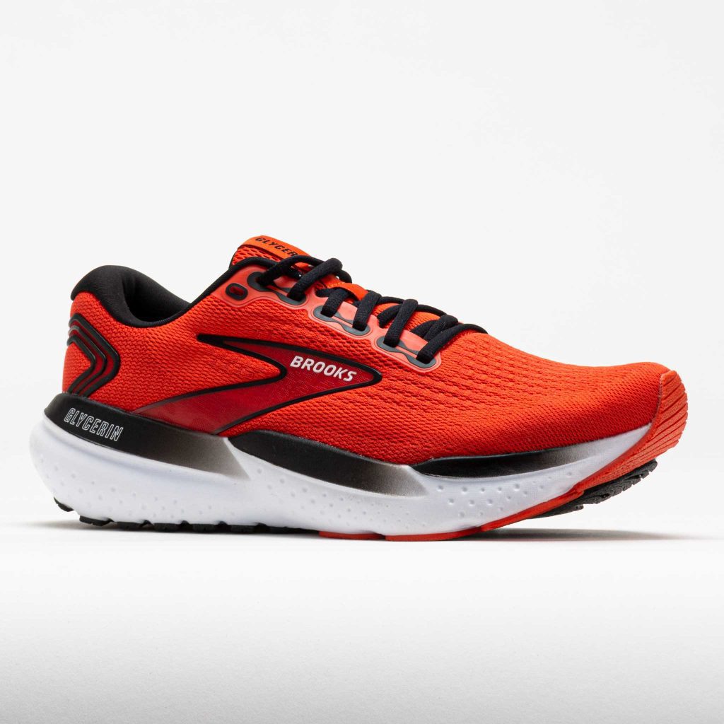 Brooks Glycerin 21 Men's Grenadine/Salsa/Black - Image 5