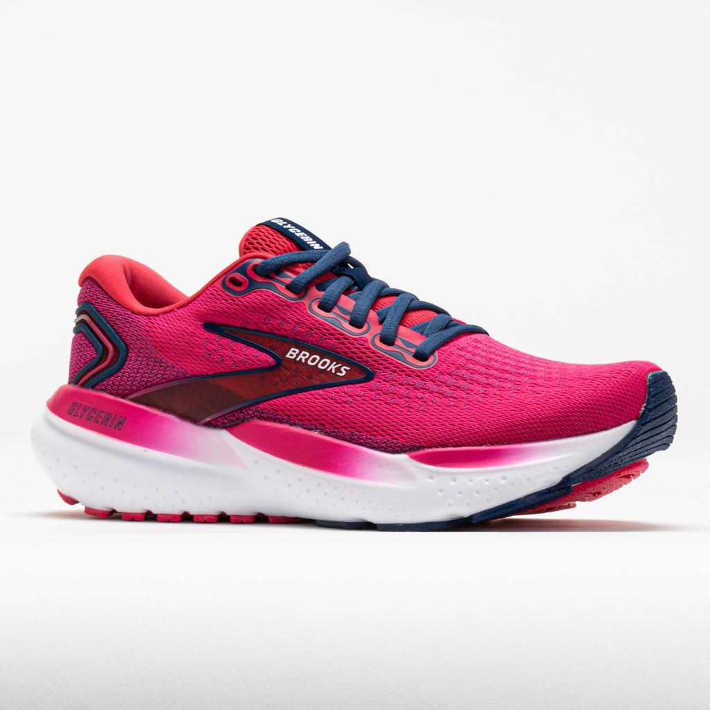 Brooks Glycerin 21 Women's Raspberry/Estate Blue - Image 5