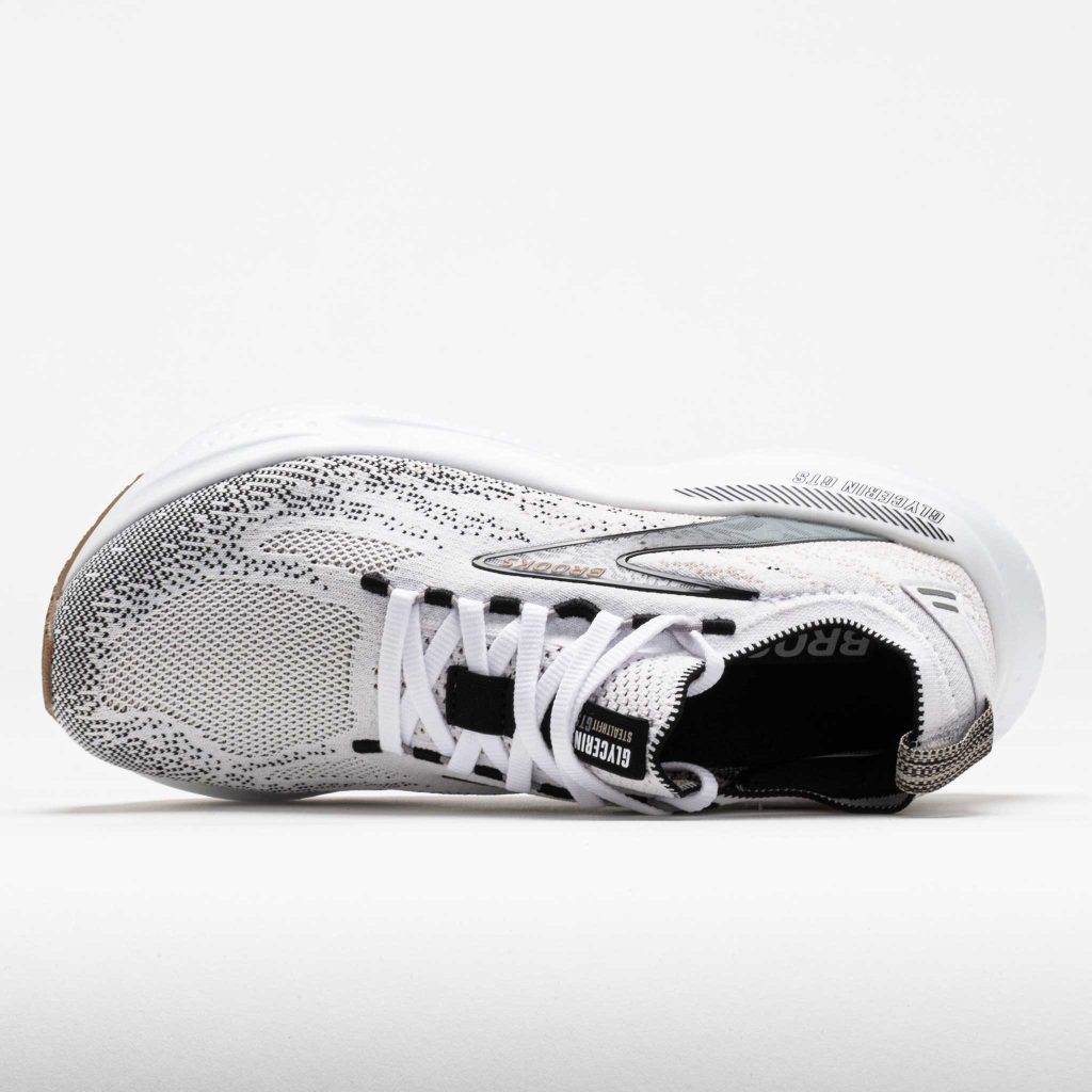 Brooks Glycerin StealthFit GTS 21 Women's White/Grey/Black - Image 3