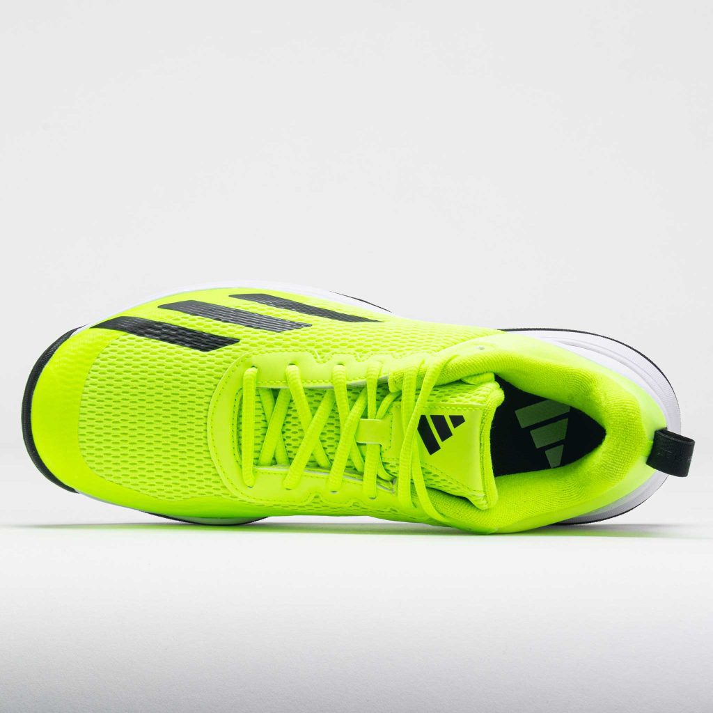 adidas CourtFlash Speed Men's Lucid Lemon/Core Black/White - Image 3