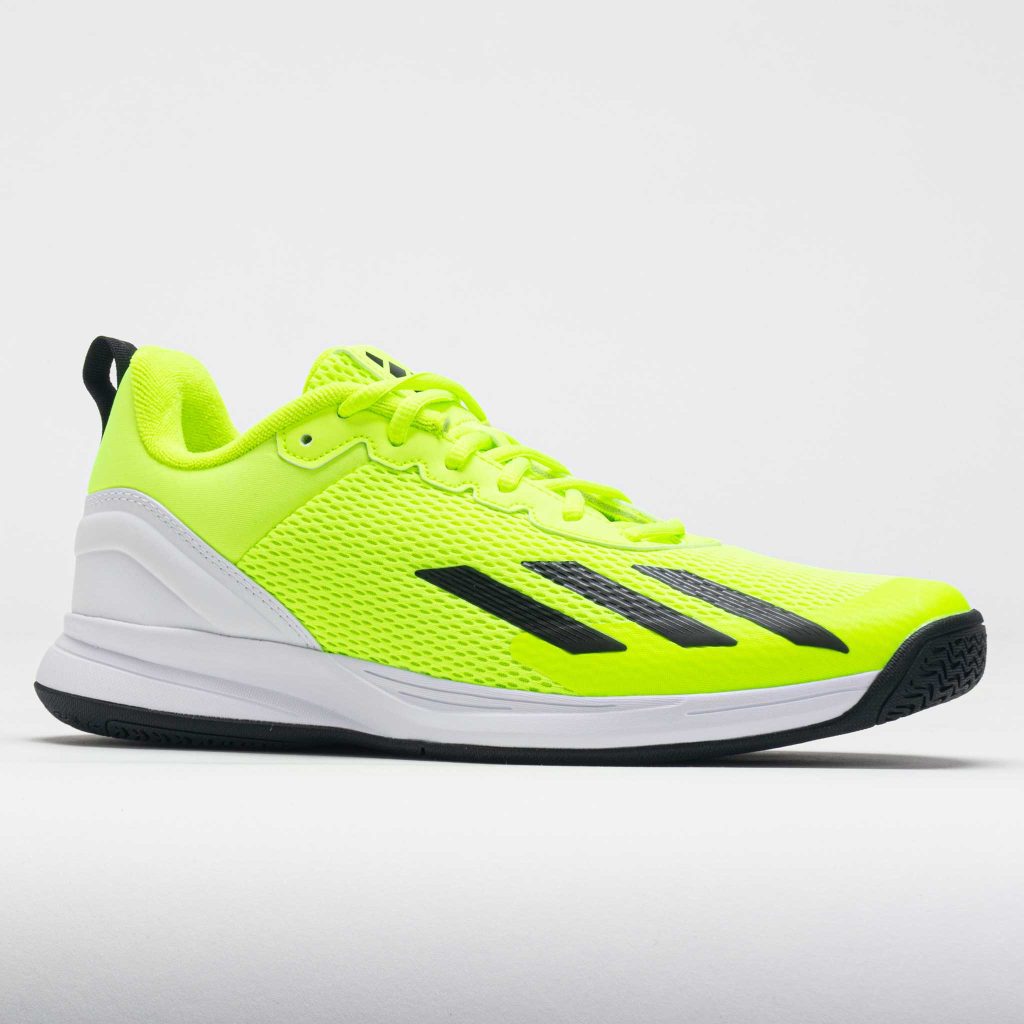 adidas CourtFlash Speed Men's Lucid Lemon/Core Black/White - Image 5