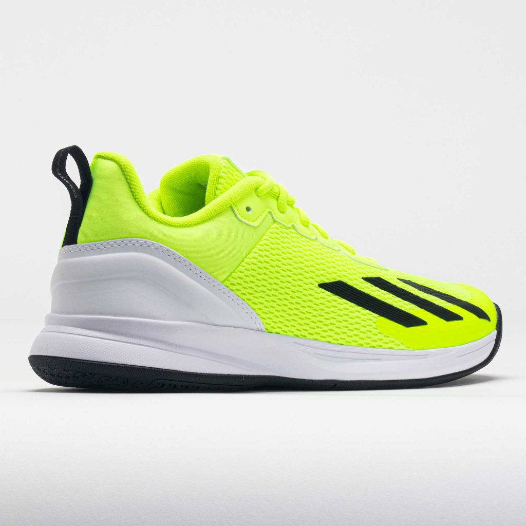 adidas CourtFlash Speed Men's Lucid Lemon/Core Black/White - Image 6