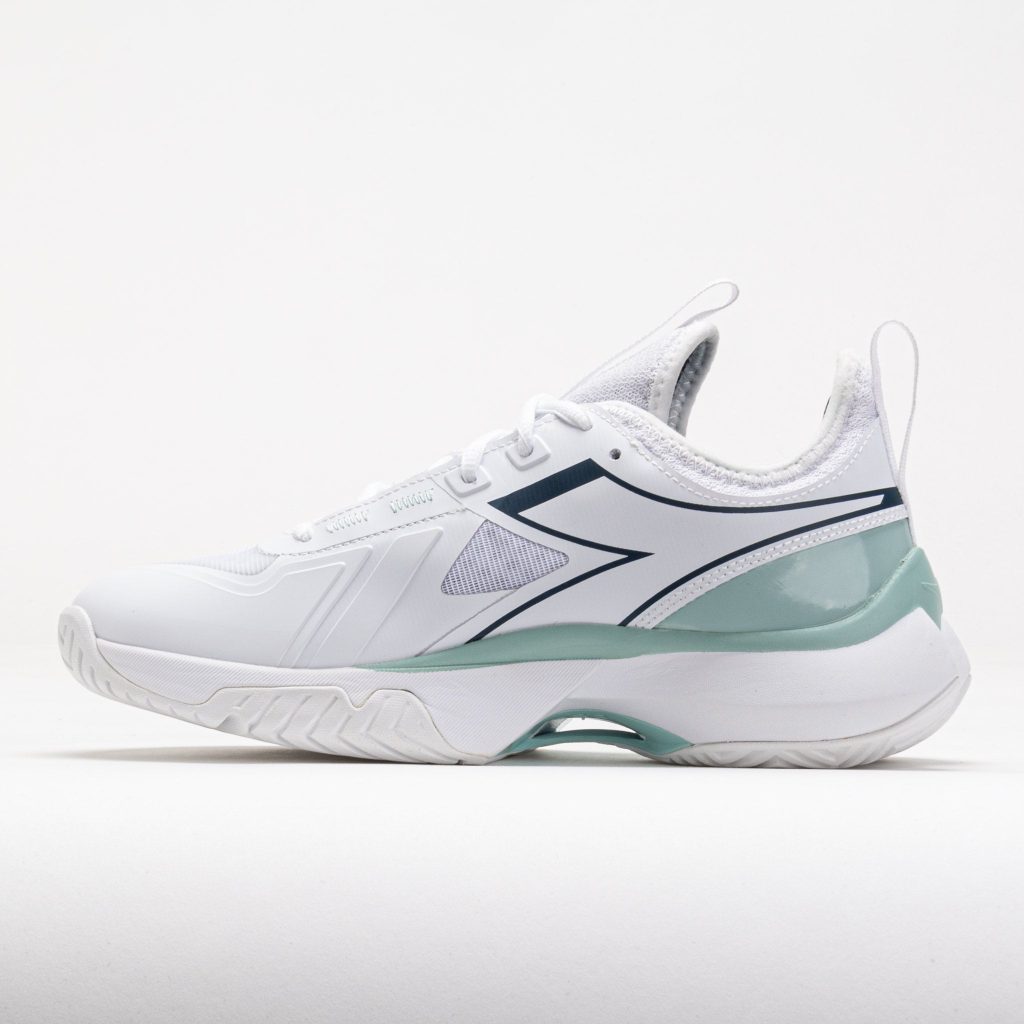 Diadora Finale AG Women's White/Legion Blue/Surf Spray - Image 2