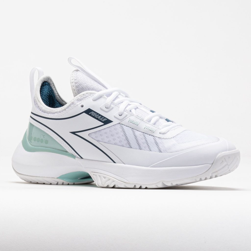 Diadora Finale AG Women's White/Legion Blue/Surf Spray - Image 5