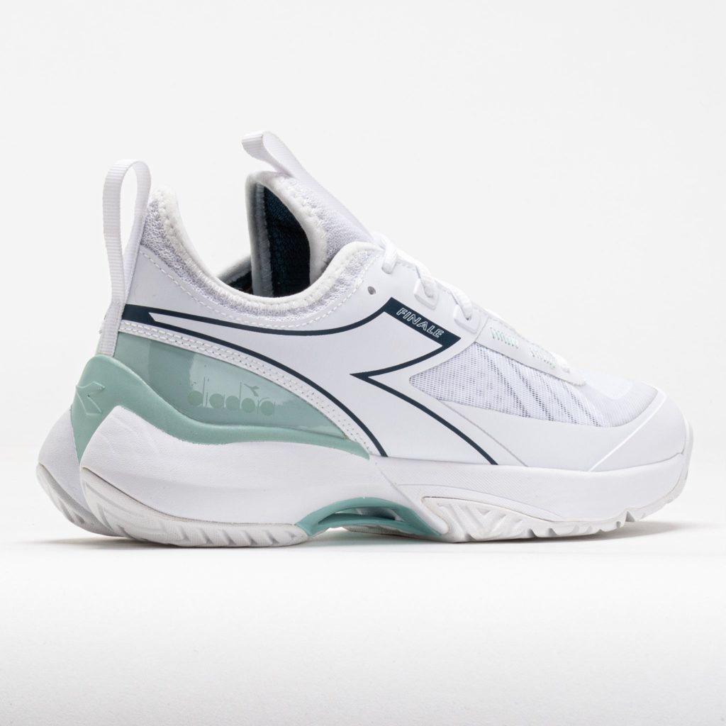 Diadora Finale AG Women's White/Legion Blue/Surf Spray - Image 6