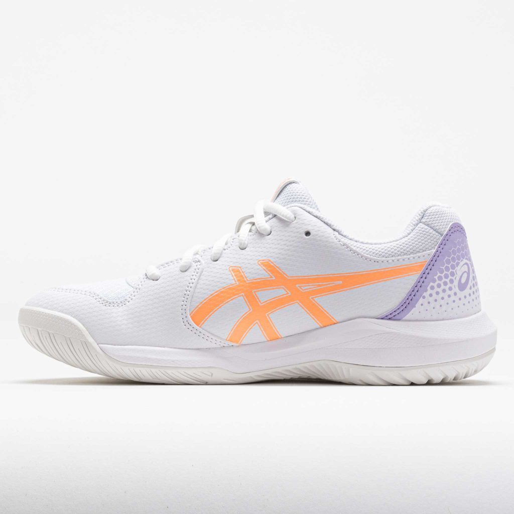 ASICS GEL-Dedicate 8 Pickleball Women's White/Bright Sunstone - Image 2