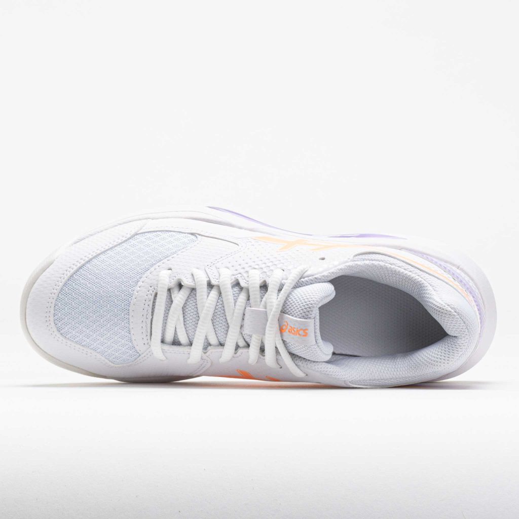 ASICS GEL-Dedicate 8 Pickleball Women's White/Bright Sunstone - Image 3