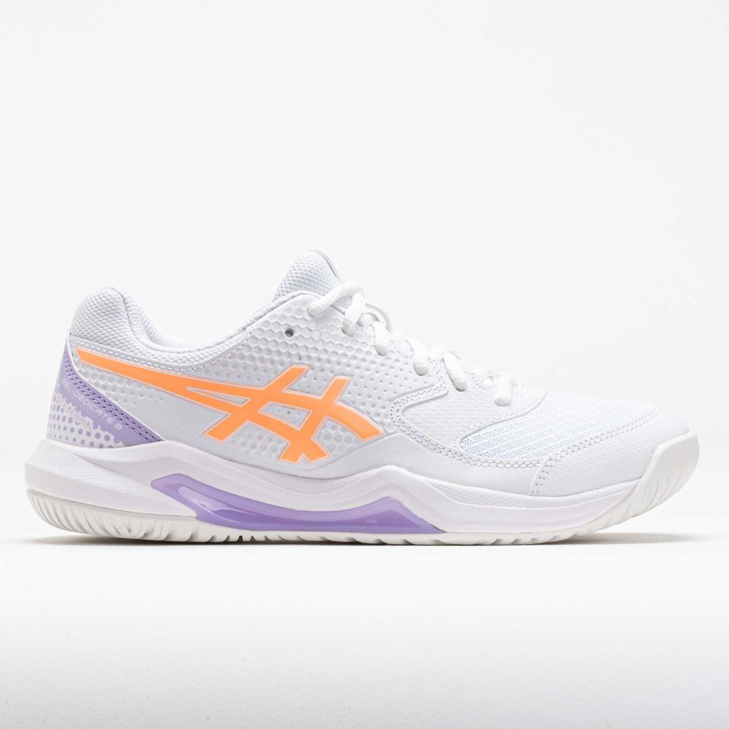 ASICS GEL-Dedicate 8 Pickleball Women's White/Bright Sunstone